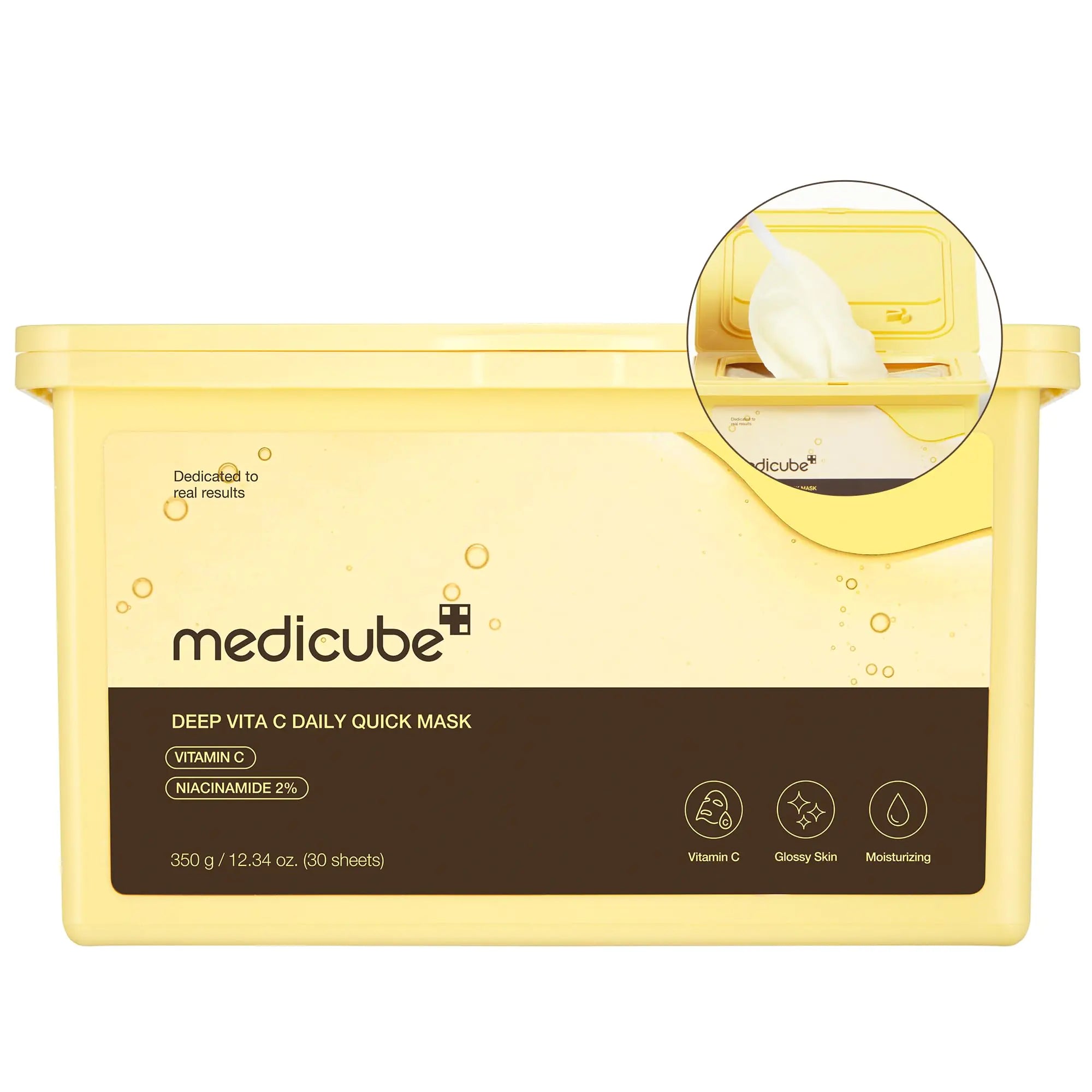 Medicube Deep Vita C Daily Quick 30 Sheet Masks 350g