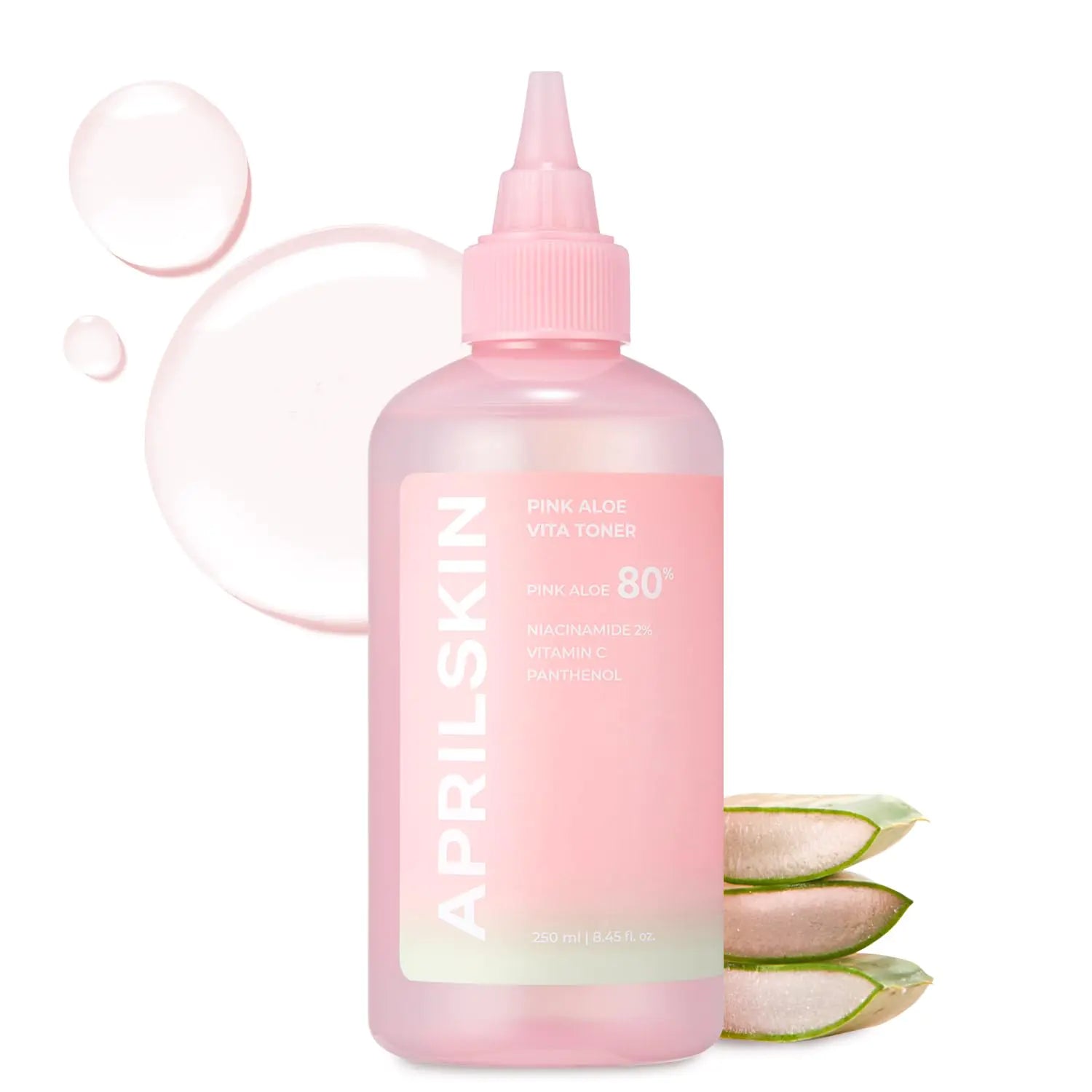 APRILSKIN Pink Aloe Vita Toner 250 ml (8.45 fl.oz)